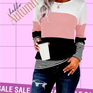 Women’s multi striped tunic